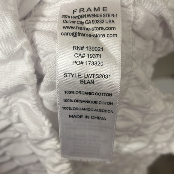 Frame smocked corset muscle shirt - Picture 4 of 5